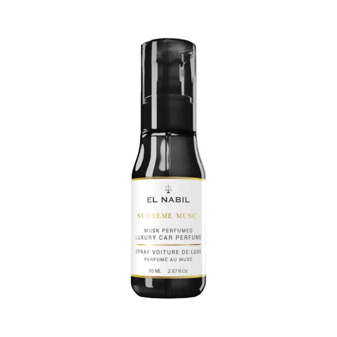 spray voiture 85ml > supreme musc